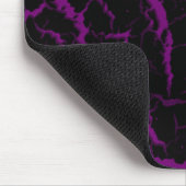 Tapis De Souris Lave de l'espace fissuré - violet (Coin)