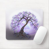Tapis De Souris Lavendar Arbre de Vie Mousepad (Avec souris)