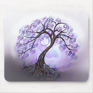 Tapis De Souris Lavendar Arbre de Vie Mousepad