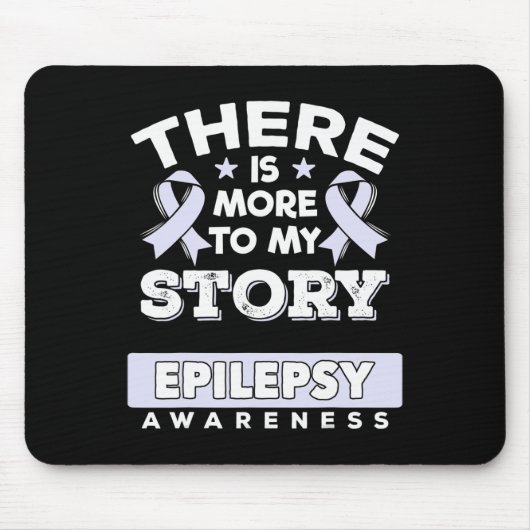 Tapis De Souris Lavender Awareness Ribbon Gift For Epilepsy Patien (Devant)
