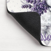 Tapis De Souris Lavender Terrier Love (Coin)