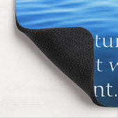 Tapis De Souris L'avenir dépend de ce que nous faisons dans le (Coin)