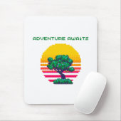 Tapis De Souris L'aventure attend Pixel Gaming (Avec souris)