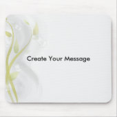 Tapis De Souris Laver à l'aquarelle Silver Bells (Devant)