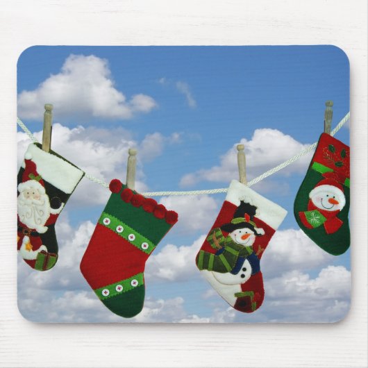 Tapis De Souris Laverie de Noël (Devant)