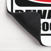 Tapis De Souris L'avertissement PRENNENT GARDE de MON COCKAPOO (Coin)