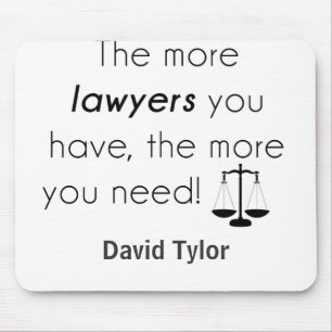 Tapis De Souris Lawyer humour