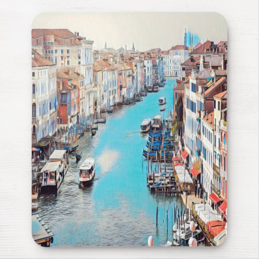 Tapis De Souris ldp VENICE - Vue sur le Grand Canal du Rialto (Devant)