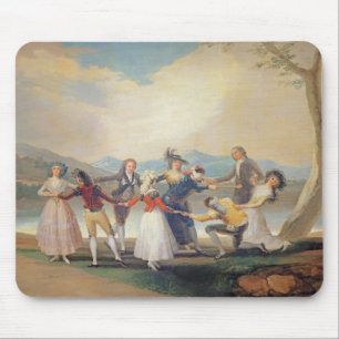 Tapis De Souris Le B d'homme aveugle de Francisco Jose de Goya y