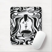 Tapis De Souris Le baiser (Avec souris)