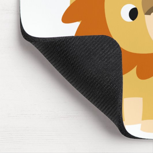 Tapis De Souris Le baiser : Couples mignons Mousepad de lion de (Coin)