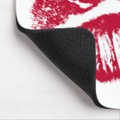 Tapis De Souris Le Baiser, Lèvres Rouges (Coin)