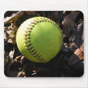 Tapis De Souris Le base-ball Mousepad de Fastpitch