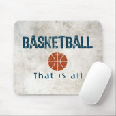 Tapis De Souris Le Basket-Ball (Avec souris)