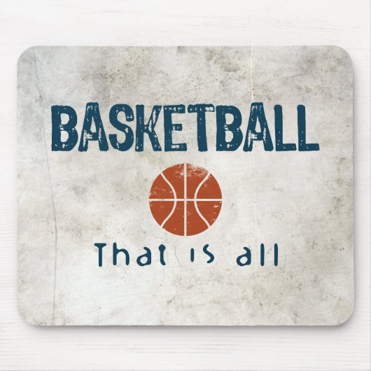 Tapis De Souris Le Basket-Ball (Devant)