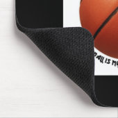 Tapis De Souris Le Basket-Ball Est Ma Saison Préférée Active (Coin)