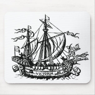 Tapis De Souris Le bateau 'Victoria de Ferdinand Magellan