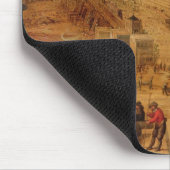 Tapis De Souris Le bâtiment de la tour de Babel (panneau) (Coin)