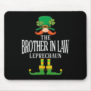 Tapis De Souris Le beau-frère lutin Saint-Patrick Day Matc