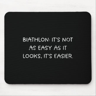 Tapis De Souris Le Biathlon N'Est Pas Aussi Facile Qu'Il En Semble