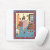 Tapis De Souris Le bibliothécaire de danse (Avec souris)