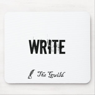 Tapis De Souris Le blanc ÉCRIVENT Mousepad