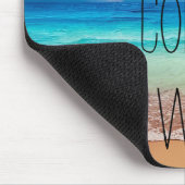 Tapis De Souris Le bonheur arrive par vagues (Coin)