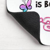 Tapis De Souris Le bonheur est mamie (Coin)