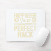 Tapis De Souris Le Bonheur Est Un Rack 2 Parfait (Avec souris)