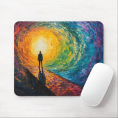 Tapis De Souris Le bord de la dimension (Avec souris)