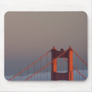 Tapis De Souris Le brouillard traverse la baie de San Francisco