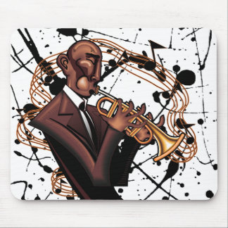 Tapis De Souris Le bruit musical Mousepad de jazz