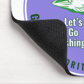 Tapis De Souris Le Buddy de pêche favori de Mimi (Coin)