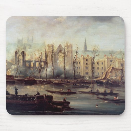 Tapis De Souris Le Burning des Chambres du Parlement (Devant)