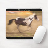 Tapis De Souris Le cadeau de l'amoureux de l'équine (Avec souris)