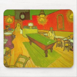 Tapis De Souris Le Café de nuit de Vincent van Gogh