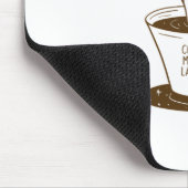 Tapis De Souris Le Café Est Ma Langue D'Amour (Coin)