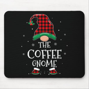 Tapis De Souris Le Café Gnome Xmas Famille Correspondant Plaid Chr