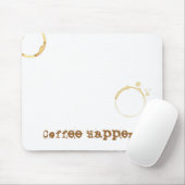 Tapis De Souris Le café se produit (Avec souris)