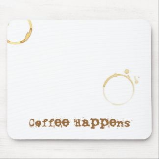 Tapis De Souris Le café se produit
