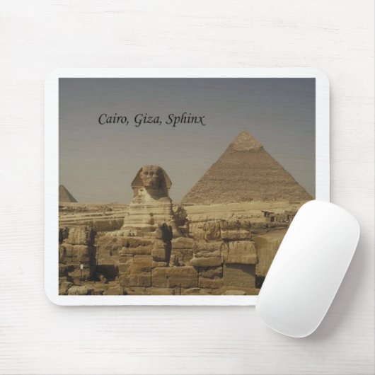 Tapis De Souris Le Caire, Gizeh, le sphinx (St.K.) (Avec souris)