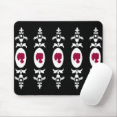 Tapis De Souris Le Cameo baroque Damask (Avec souris)