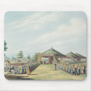 Tapis De Souris Le camp chez Daud-Pascia, pub. par des watts de