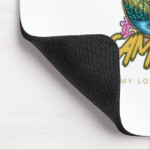 Tapis De Souris Le Camping Est Ma Langue D'Amour (Coin)