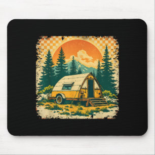 Tapis De Souris Le camping est ma thérapie 