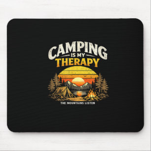 Tapis De Souris Le camping est une thérapie design de camping exté