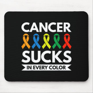 Tapis De Souris Le cancer craint dans toutes les couleurs