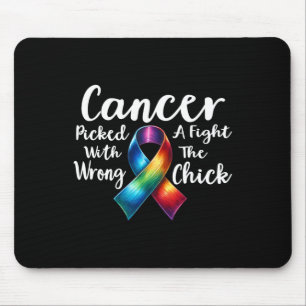Tapis De Souris Le Cancer Du Sein A Combattu Le Mauvais Pouce
