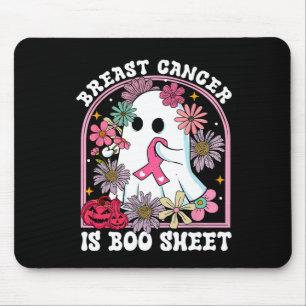 Tapis De Souris Le cancer est une feuille de seins Cancer guerrier