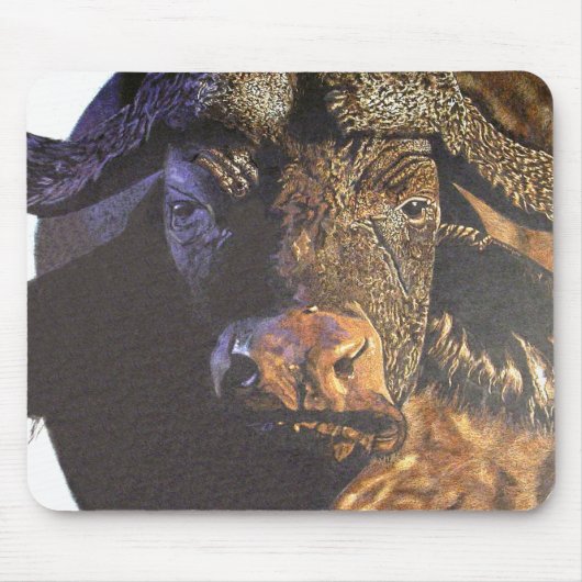 Tapis De Souris Le Cap Buffalo (Devant)